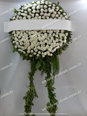 Beyaz Cenaze Çelengi