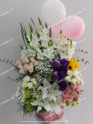 Hoşgeldin Kız Bebek Çiçeği