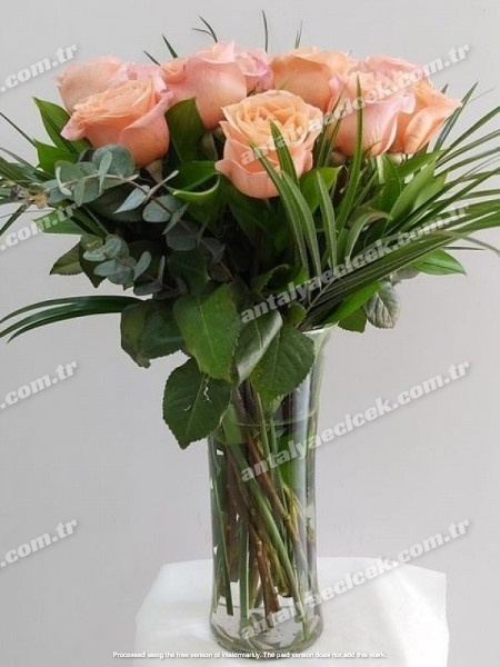 İthal Güller Vazoda